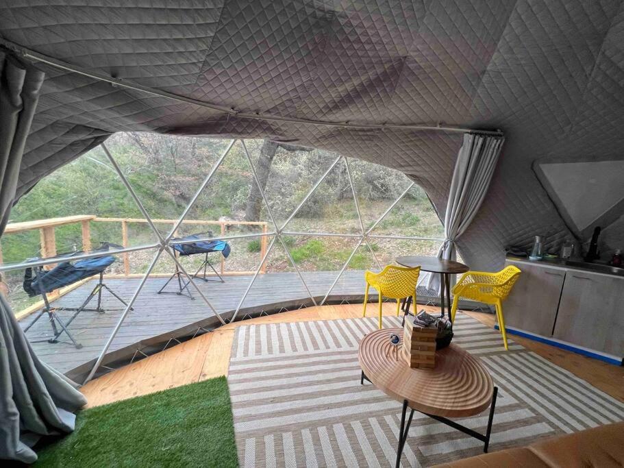 Enchanted Forest Dome ,10-15 Minutes To Kings Canyons-New Pellet Stove For Cozy Warm Nights Dunlap Екстер'єр фото