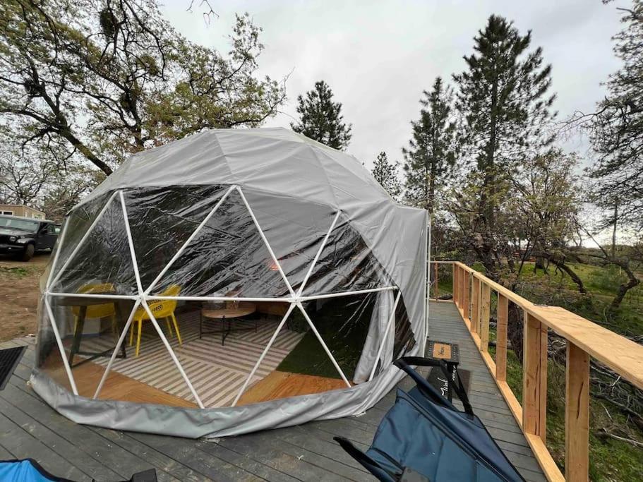 Enchanted Forest Dome ,10-15 Minutes To Kings Canyons-New Pellet Stove For Cozy Warm Nights Dunlap Екстер'єр фото